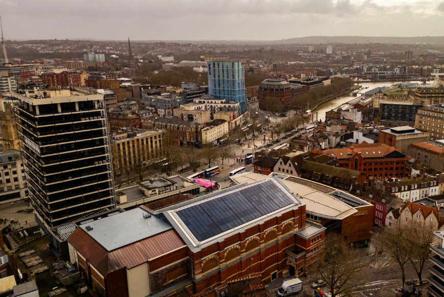 Solar Pannels Bristol beacon